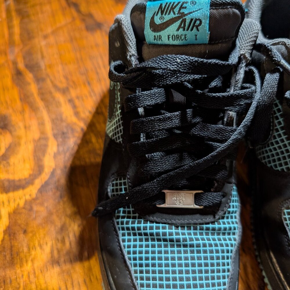 Nike Air Force 1 Low Black/Gamma Blue